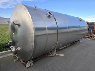 New 15000 Litre Stainless Steel Tank