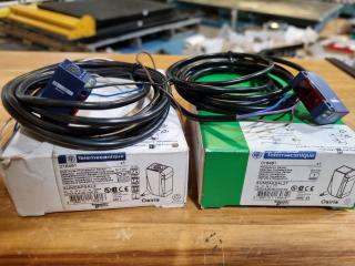 2x Telemecanique Photoelectric Sensors