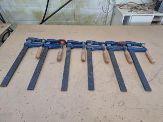 Set of 6 Piher 400mm Bar Clamps
