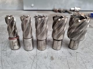 5 x Annular Cutters