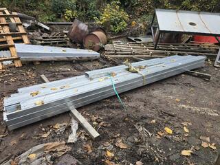20 Lengths of Galvanized Building Steel