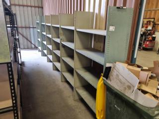 Steel Workshop Storage Shelving Assembly