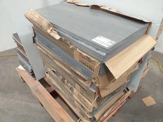 50+ Dark Grey Ceramic Tiles (9m²)