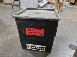 Bright Jolt 100x4mm Nails, 14kg Bulk Bucket