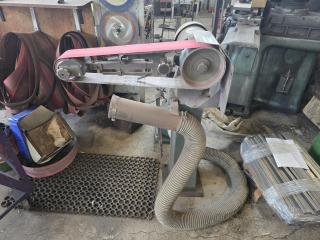 Three Phase Belt Linisher with Dust Extractor