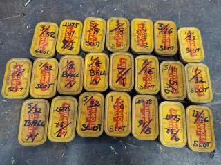 22x Vintage Murray's Erinmore Flake Pipe Tobacco Tins