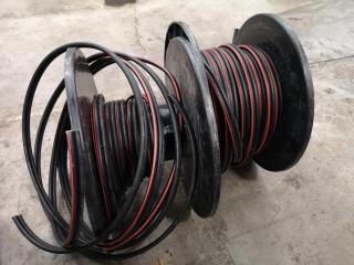 2xPartial Rolls of Tysola Solar Panel Electrical Cable