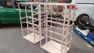 2 Retail Display Racks