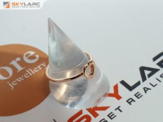 Heart Outline Ring | 18k Rose Gold Vermeil | KIRSTiN ASH
