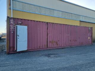 40-foot Converted Shipping Container Office & Storage
