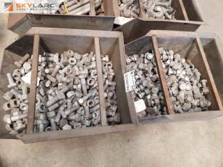 2 Boxes of Galv Bolts
