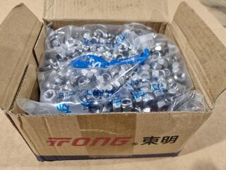 304 Stainless M6'1.0 Hex Nyloc Nuts, Box of 1500x Units