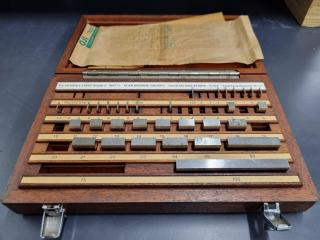 Allen Browne Metric Gauge Block Set, Incomplete
