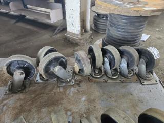 8 x Castor Wheels
