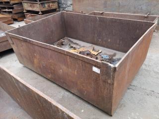 Heavy Steel Industrial Material Bin