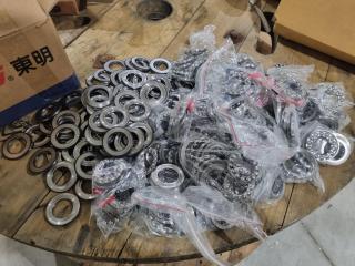 Bulk Lot of Roll Ball Bearing Assemblies