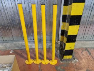 4x Factory Corner Protection Poles