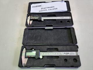 2 Pro Grade Digital Calipers