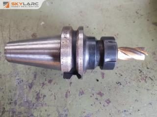 BT50 Tool Holder with End Mill Cutter