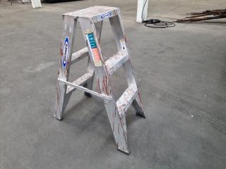 Werner 0.9m Double Sided Aluminium Step Ladder