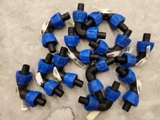 12 x LDB15 15mm Bend