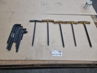 Assortment of 15 Hex Keys