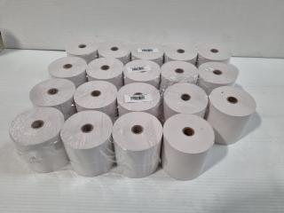 19x Thernal Reciept Printer Paper Rolls, 80mm Width