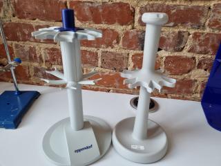 2x Laboratory Pipette Stands