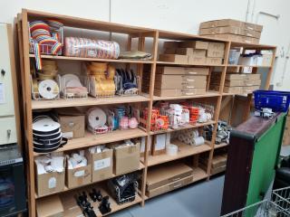Lundia Wooden Shelving Assembly