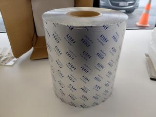 Large roll of Branded Aluminium Foil