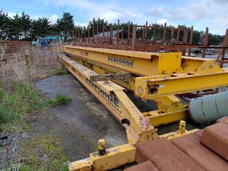 3x 14m gantry crane frames
