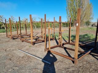 3x Large Stillage Storage Frames