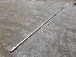 304 Grade Stainless Steel Pipe, 6-Metre x 38mm dia