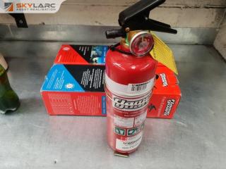 3 x Fire Extinguishers