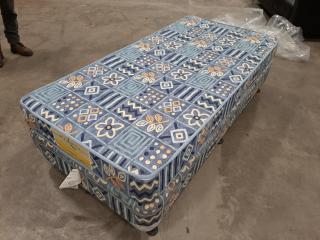 Magnet Short Single Mattress and Base Set
