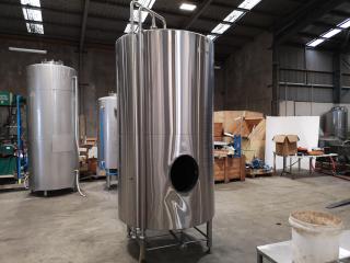 Stainless Steel Water Jacketed Fermentation Tank