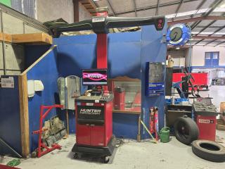 Hunter Wheel Alignment System