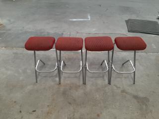 4 x Retro Style Kitchen/Bar Stool