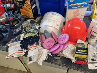 Assorted Safety Eyewear, Ear Protection, Breathing Filtration, Face Sheilds