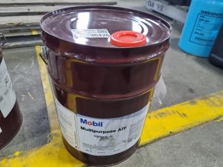 New 20 Litre Pail Mobil ATF