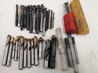 Assorted Mill Cutters, Tappers, Drill Bits