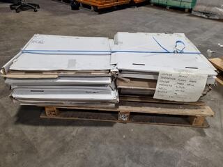 30x Rectified Porcelain 600x600mm Tiles