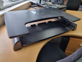 Adjustable Height Desktop Monitor / Keyboard Stand