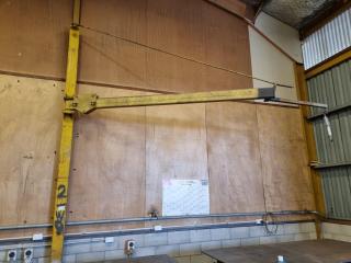3.0-Metre Wall Mounted Swing Crane