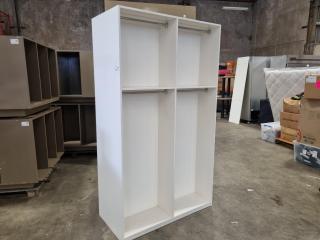 Double Sided Large Shelving / Hanging Rack Cabinet