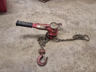 JBS ¾ Tonne Lever Chain Hoist