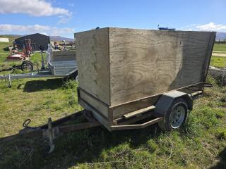 Single Axle Harvest Tipping Trailer