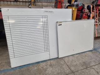 2x Whiteboards
