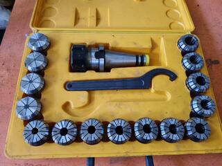 NT40 ER40 Collet Drill Chuck Holder w/ 15x Collets