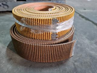 2x Industrial Conveyor Belt Rolls